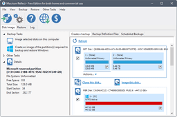 Macrium Reflect screenshot 1