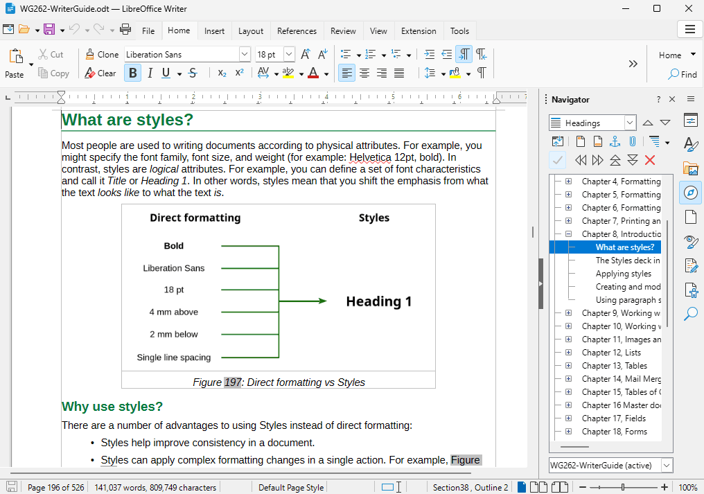 LibreOffice screenshot 1